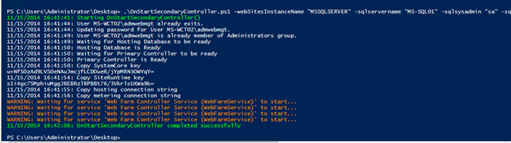 Installing and configuring HA Azure Pack Websites – part II